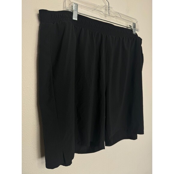 Z by Zella XL 7" Traverse Training Shorts Black Elastic Waist Lined - Picture 3 of 10